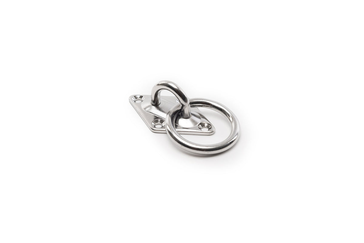 Qvarken Eye Plate with Ring 36x58mm