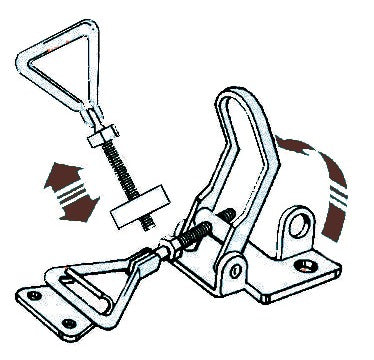 Osculati S.S ad.toggle fastener 123/137