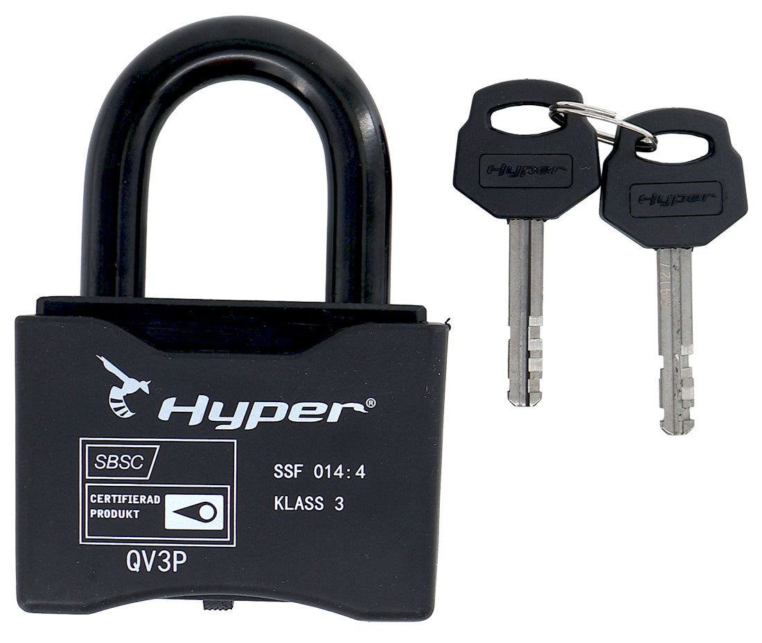 Qvarken Hyper Class 3 Padlock (2 keys)