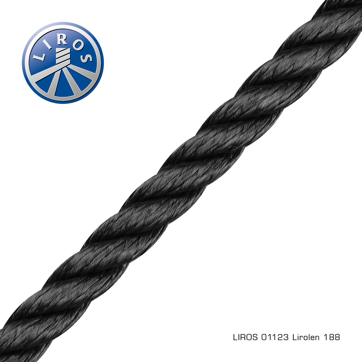 Liros Lirolen Svart 14mm x 150m