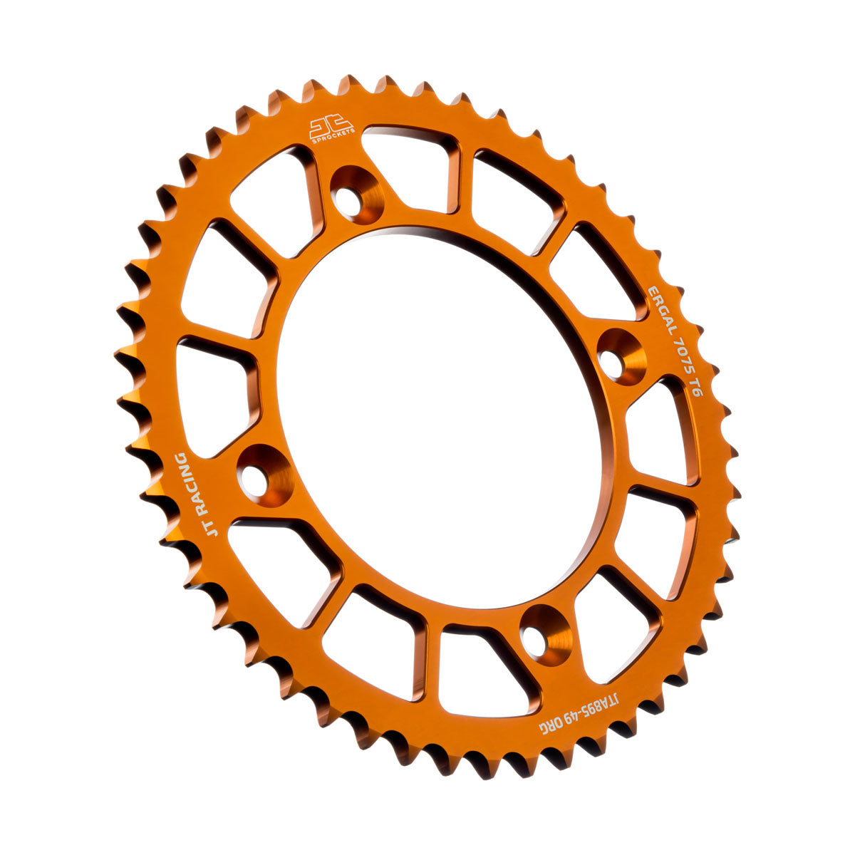 JT Sprockets JT Bak Alu Drev 7075 T6 Oransje JTA894.48ORG