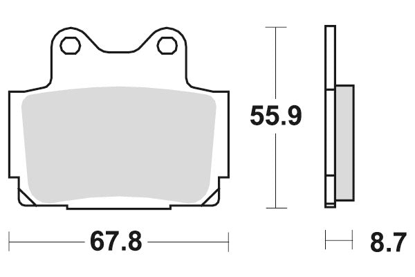 SBS Brakepads Ceramic