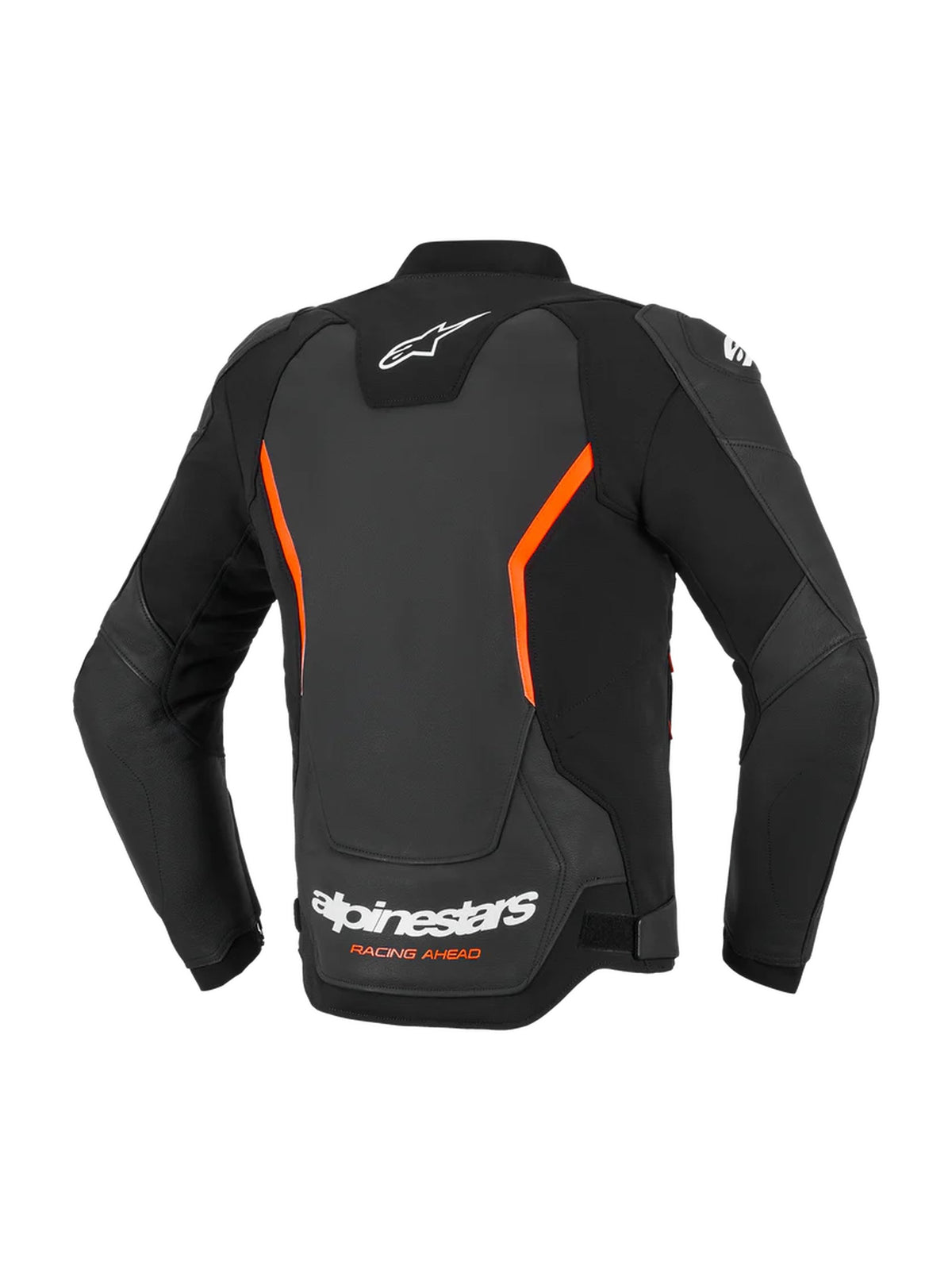 Alpinestars Skinnjakke GP Force v2 Svart/Fluo Rød