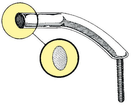 Osculati S.S handrail 220 mm
