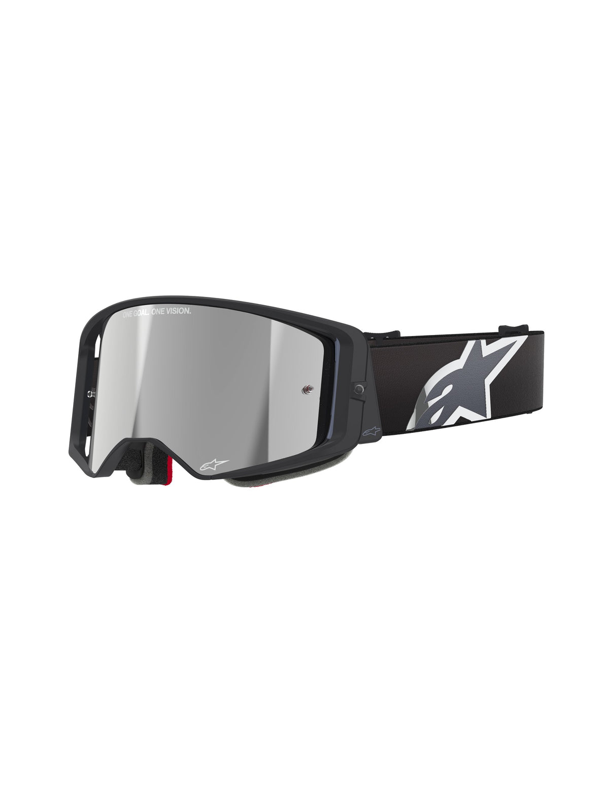 Alpinestars Goggles Supertech Corp Svart/ Grå Speil Silver