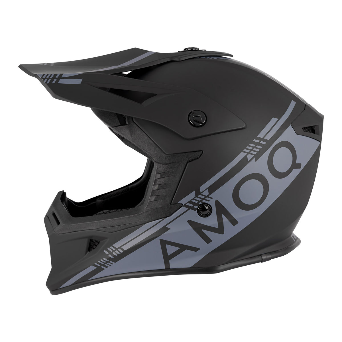 AMOQ Meteor V2 Hjelm Svart/Grå