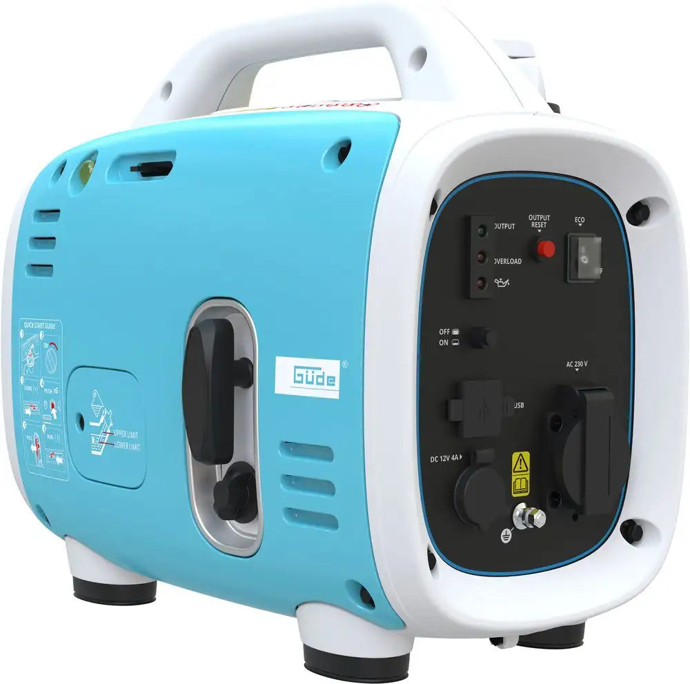 Güde Tyskland ISG 800-1 Strømaggregat Inverter 800W