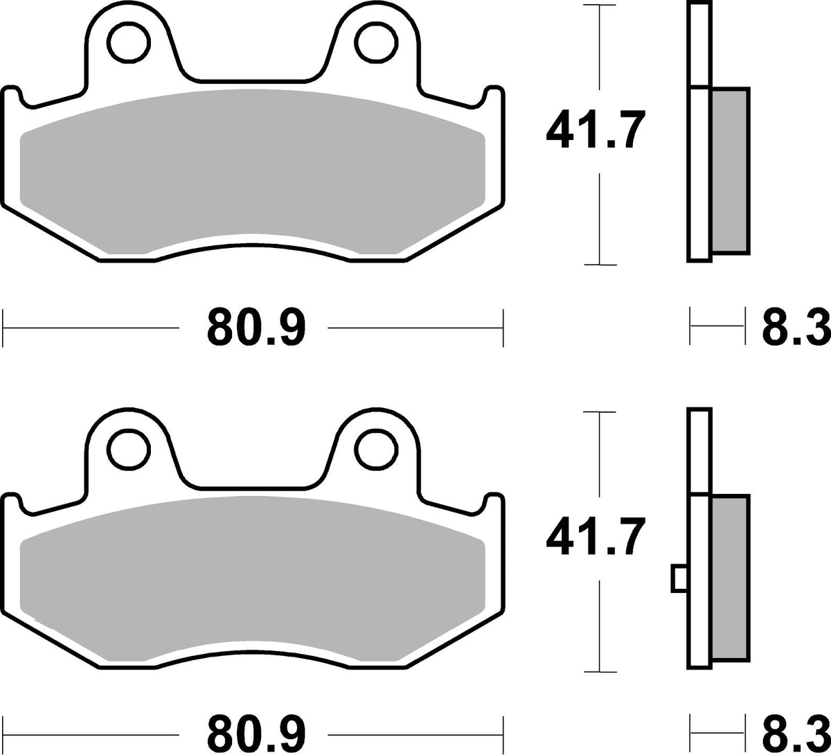 SBS Brakepads Ceramic