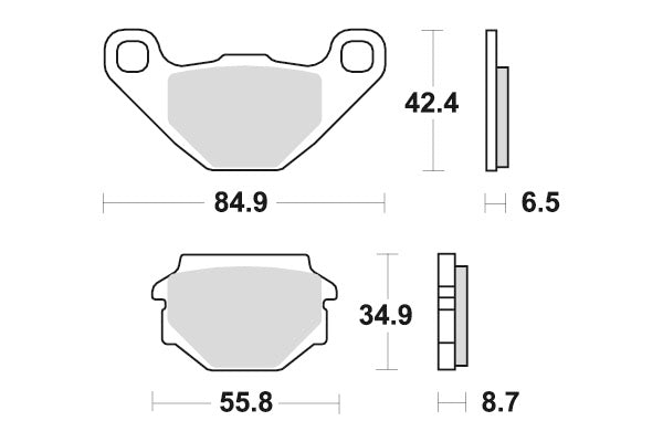 SBS Brakepads Ceramic