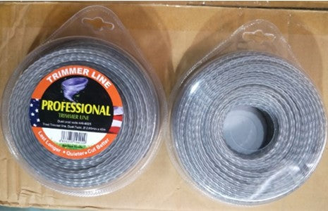Tract Trimmer line, Dual-Twist, Ø 2