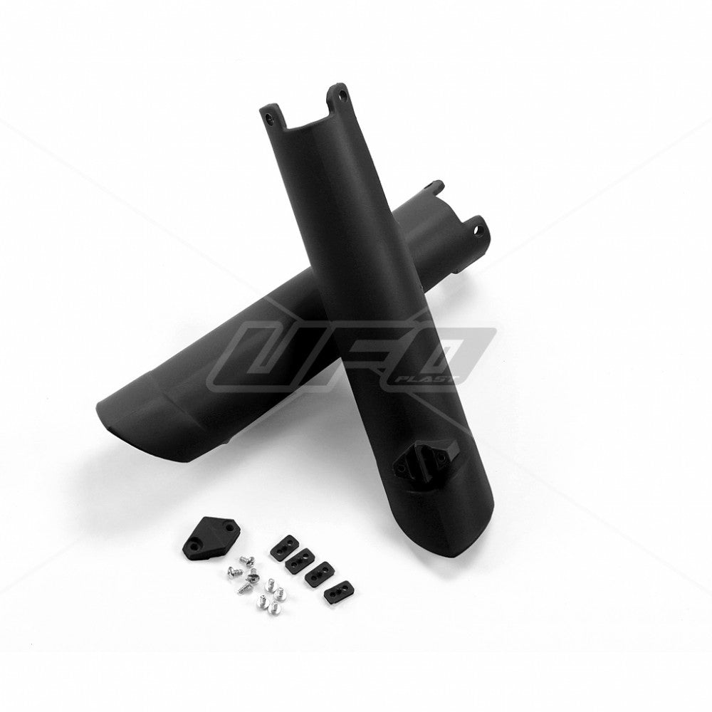 UFO Fork slider protectors HVA TC/FC 125-450 15-22 TE/FE 125-501 16-23 Svart