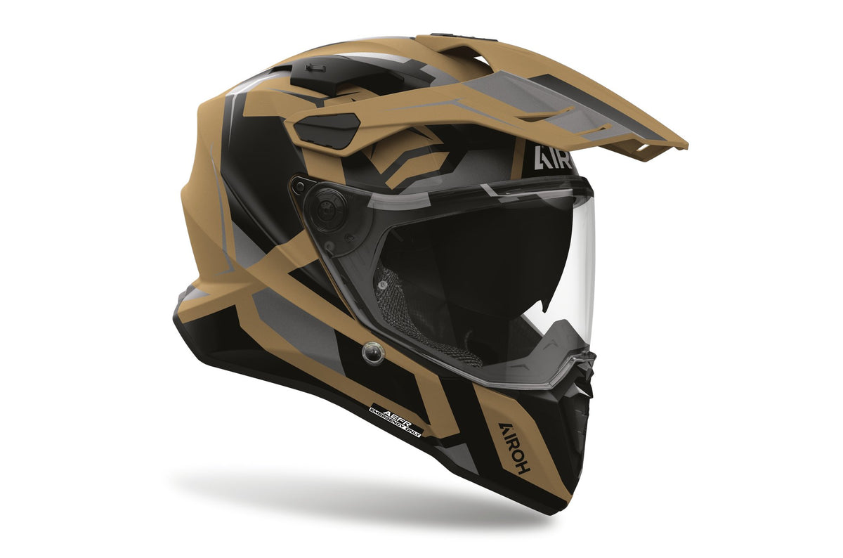 Airoh Hjelm Commander 2 Polar Sand Matt L
