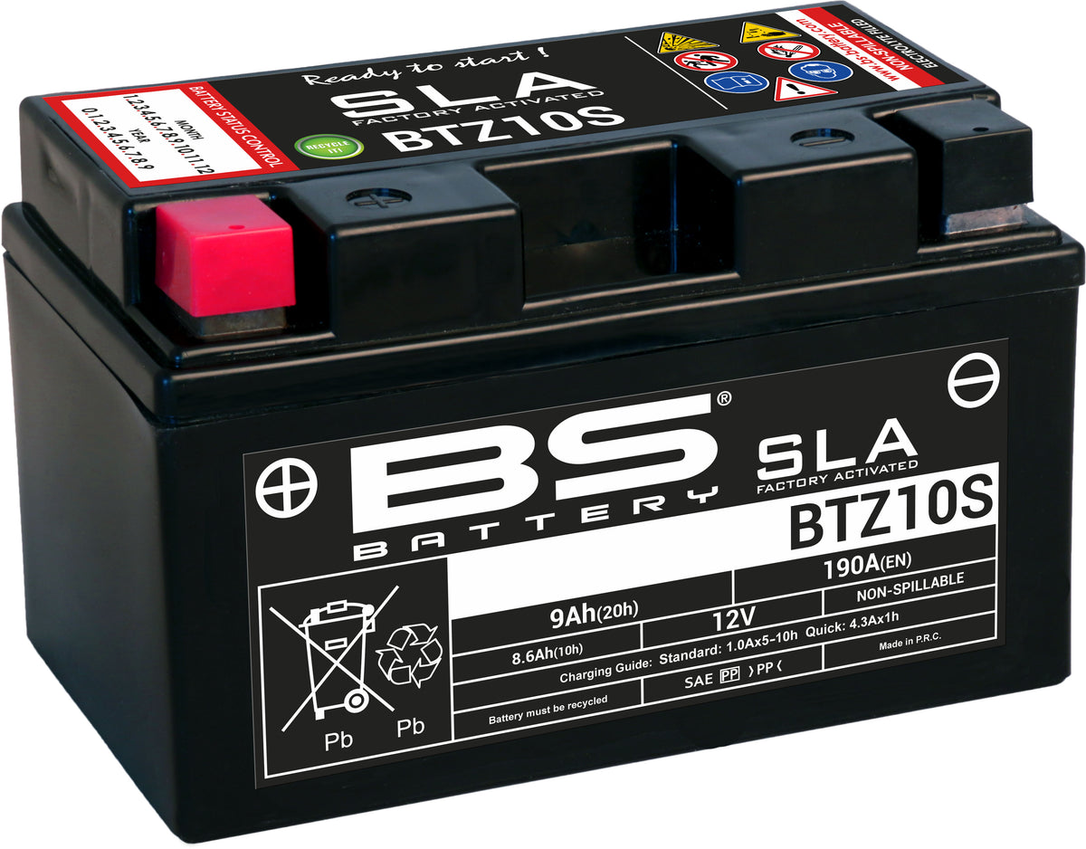 BS Battery BS Batteri BTZ10S (FA) SLA - Sealed & Activated