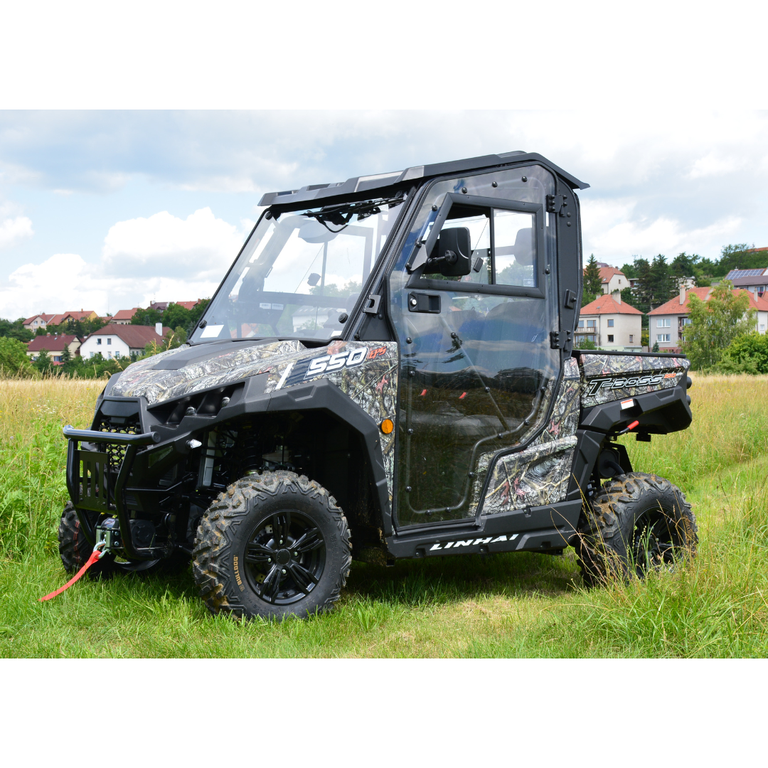 DFK Full cab + wiper/ washer, heating Linhai T-Boss 550,570