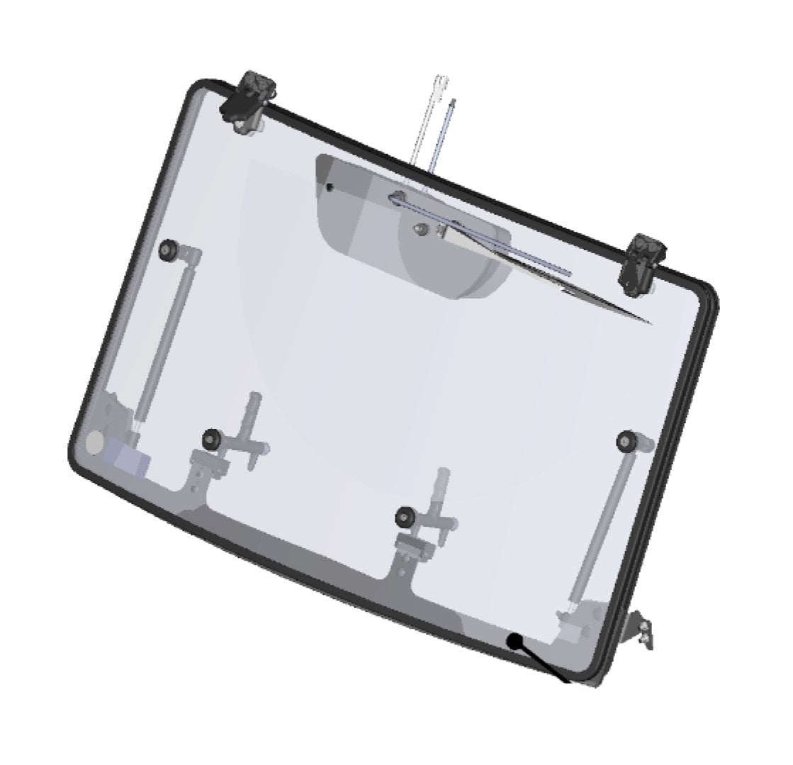 DFK Front panel Polaris Ranger 570 Midsize 2022->