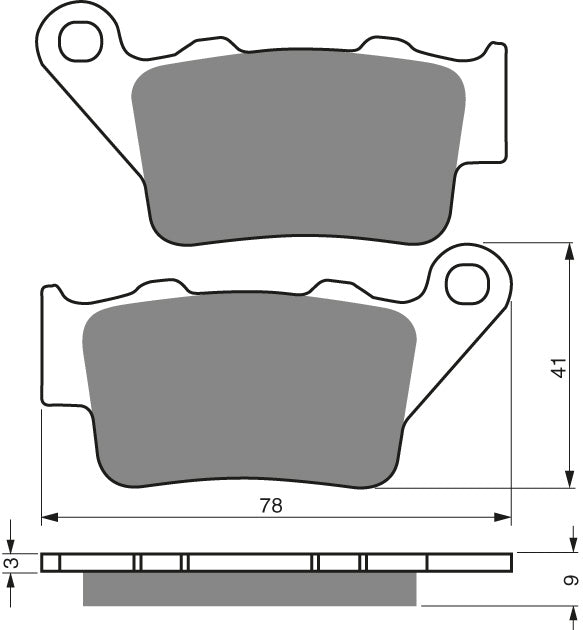Goldfren Bremseklosser 023 Ceramic Carbon K1