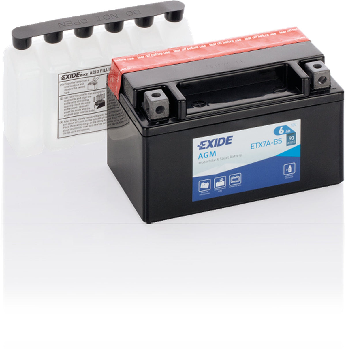 Exide Batteri ETX7A-BS