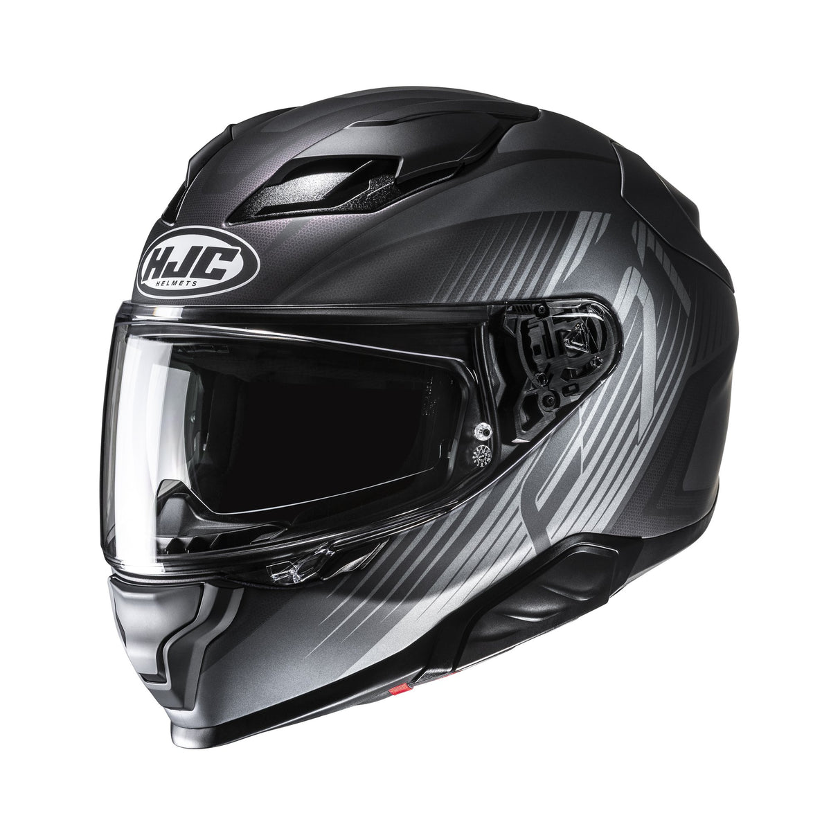 HJC Hjelm F71 Catos Sort/Grå MC5SF M