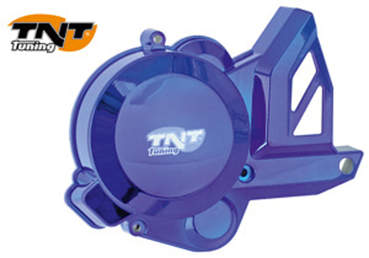TNT Flywheel Deksel Blå Derbi Senda 06- / Aprilia RXSX 06- / Gilera SMT