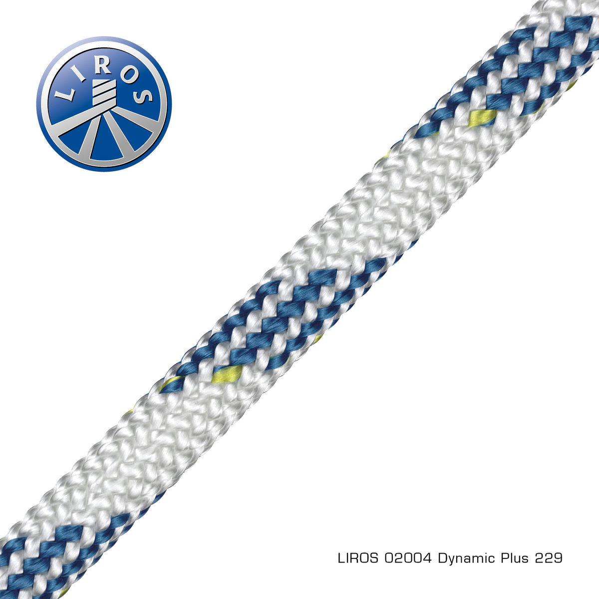 Liros Dynamic Plus White-Blue 6mm x 100m
