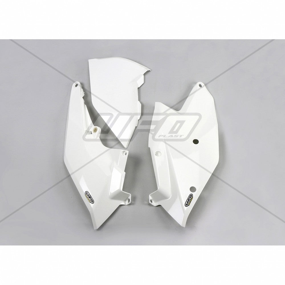 UFO Side panels KTM125-525 SX/SXF 16-18 EXC/EXC-F 17-19 Hvit 047