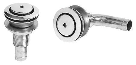 Osculati 90° SS venthead 45mm