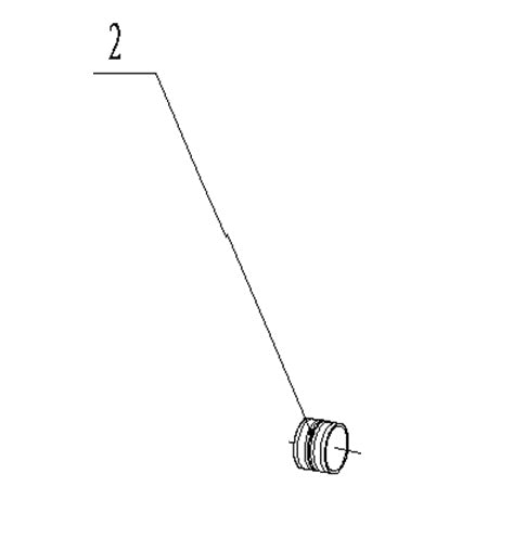 Bronco Slewing cylinder Stempel 77-12191