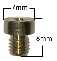 Tec-X Main Jet # 68 Round 5mm Fits: Dellorto