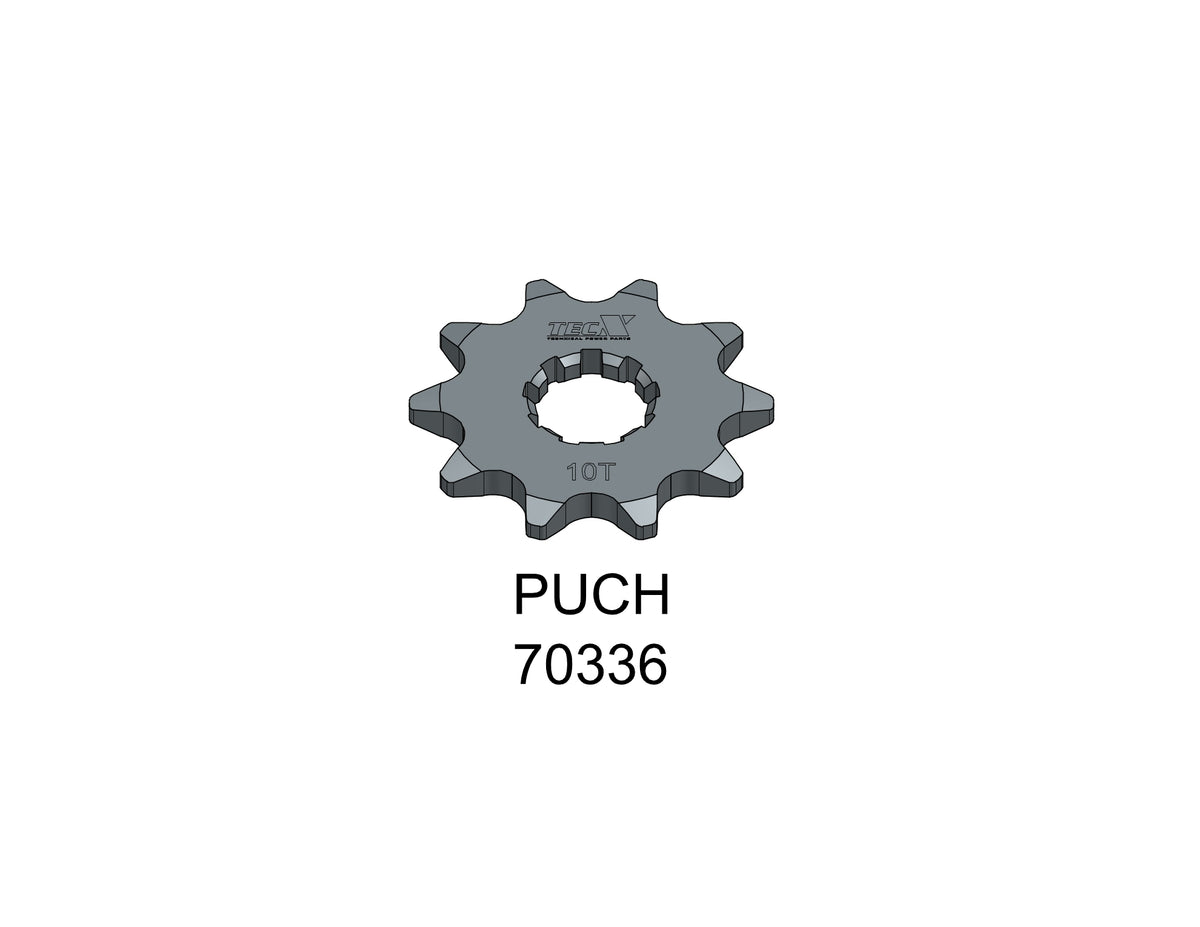 Forte Tec-X Fram Drev 10 teeth (415) Puch / Tunturi