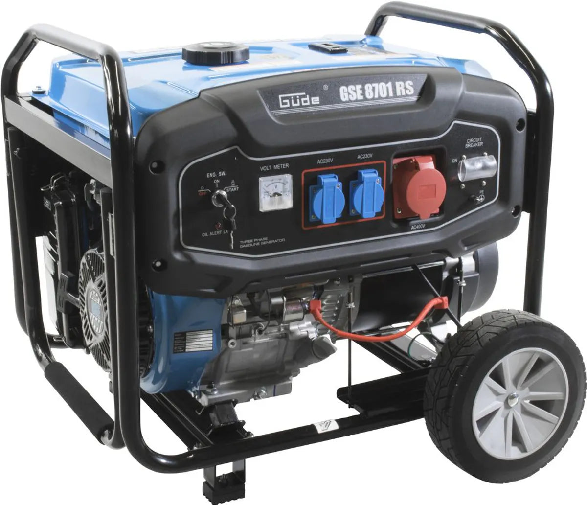 Güde GSE 8701 RS M/El-start - 7800w - Synkron Generator