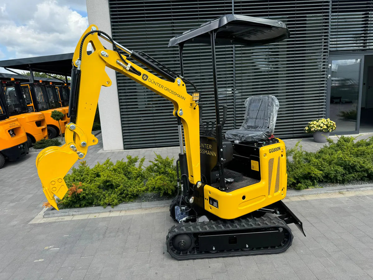 Günter Grossmann 850kg - Kraftig minigraver
