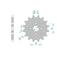 Forte Fram sprocket, 13 teeth (420) – bilde 1