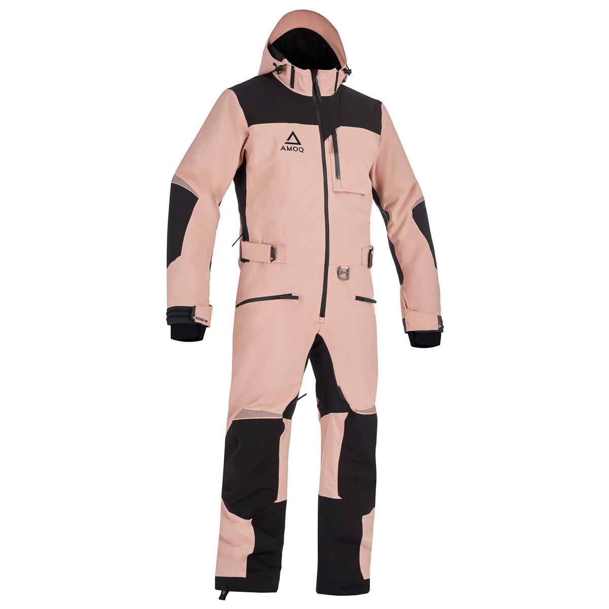 AMOQ Rocket V3 Monosuit Dame Pudderrosa/Sort 2XL