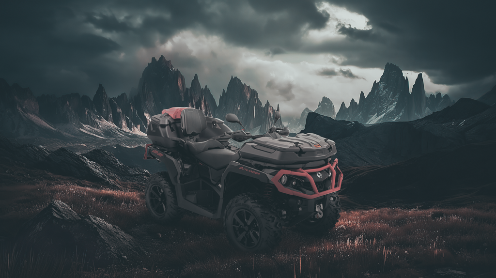 TESSERACT Atv Frontbox Can Am Outlander 650-1000