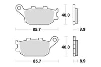 SBS Brakepads Sintered Bak – bilde 1