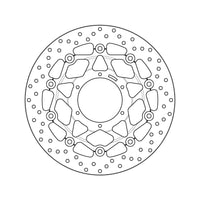 Brembo Serie Oro Bremseskive flytende – bilde 1