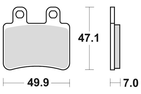 SBS Bremseklosser Ceramic 167HF