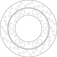 Goldfren Brake disc yd282 hd150 id132 t5 1/4 – bilde 1