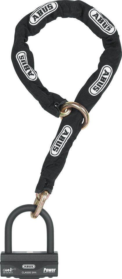 Abus Lock-Chain Granit 58/140HBIII100 + 12KS120 Svart loop