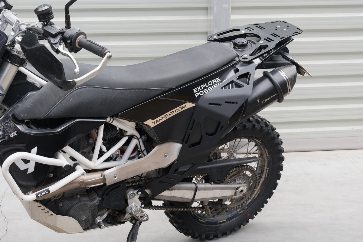 Yakk EXP Yakk EXP Side pannier luggage Bagasjebrett Husqvarna 701 Enduro/Supermoto (16-25) Svart