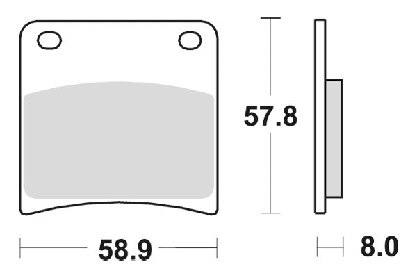 SBS Brakepads Sintered