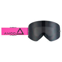 AMOQ MX Goggles Vision Magnetic Pink-Black - Smoke – bilde 1