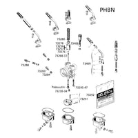 Dellorto Pilot Jet, # 40 , Dellorto PHBN – bilde 1