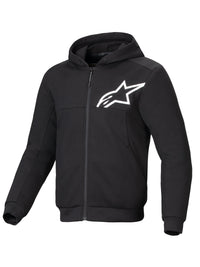 Alpinestars Hoodie Chrome v2 Svart/Hvit M – bilde 1