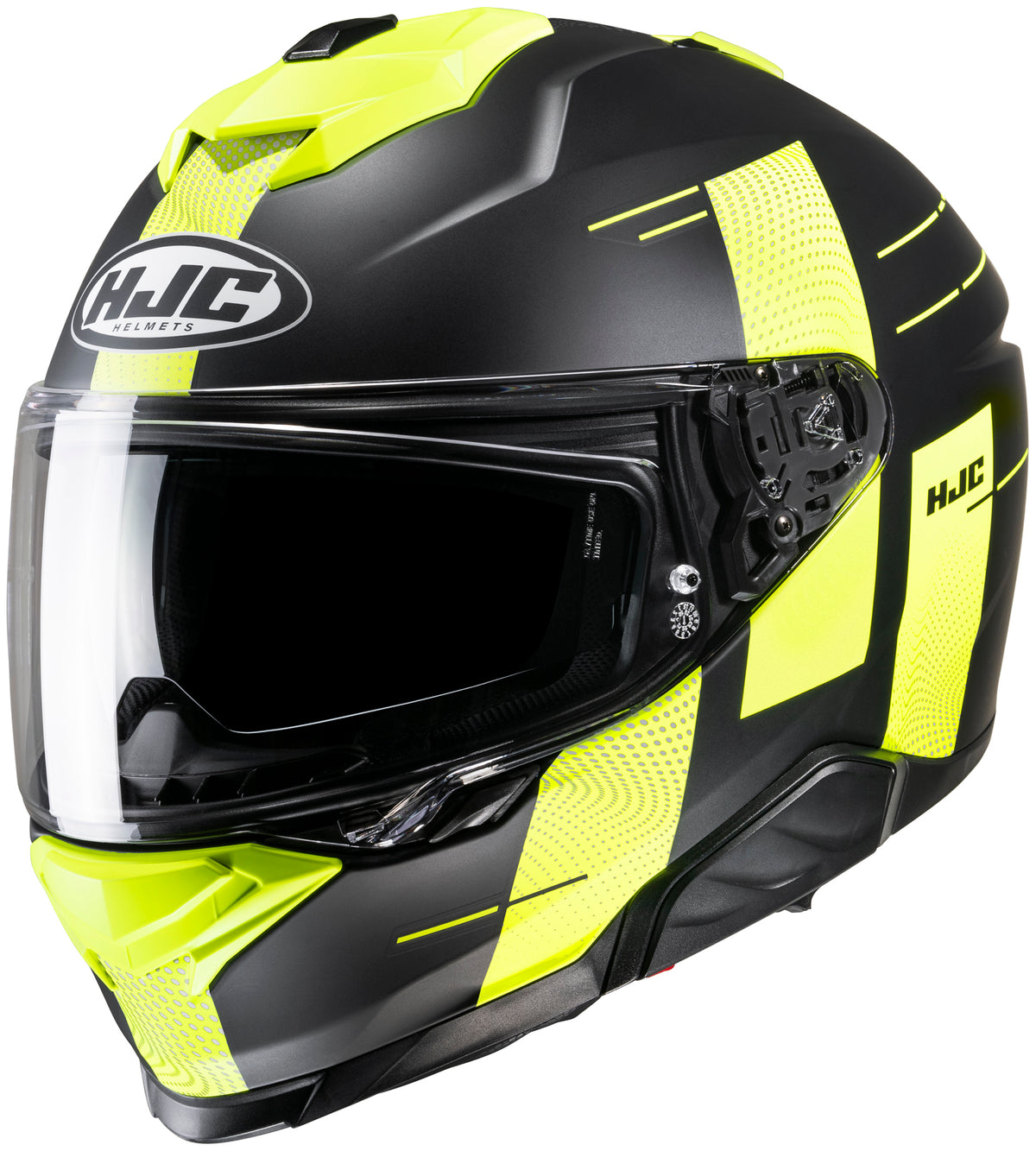 HJC Hjelm i71 Peka Fluo Gul MC3HSF