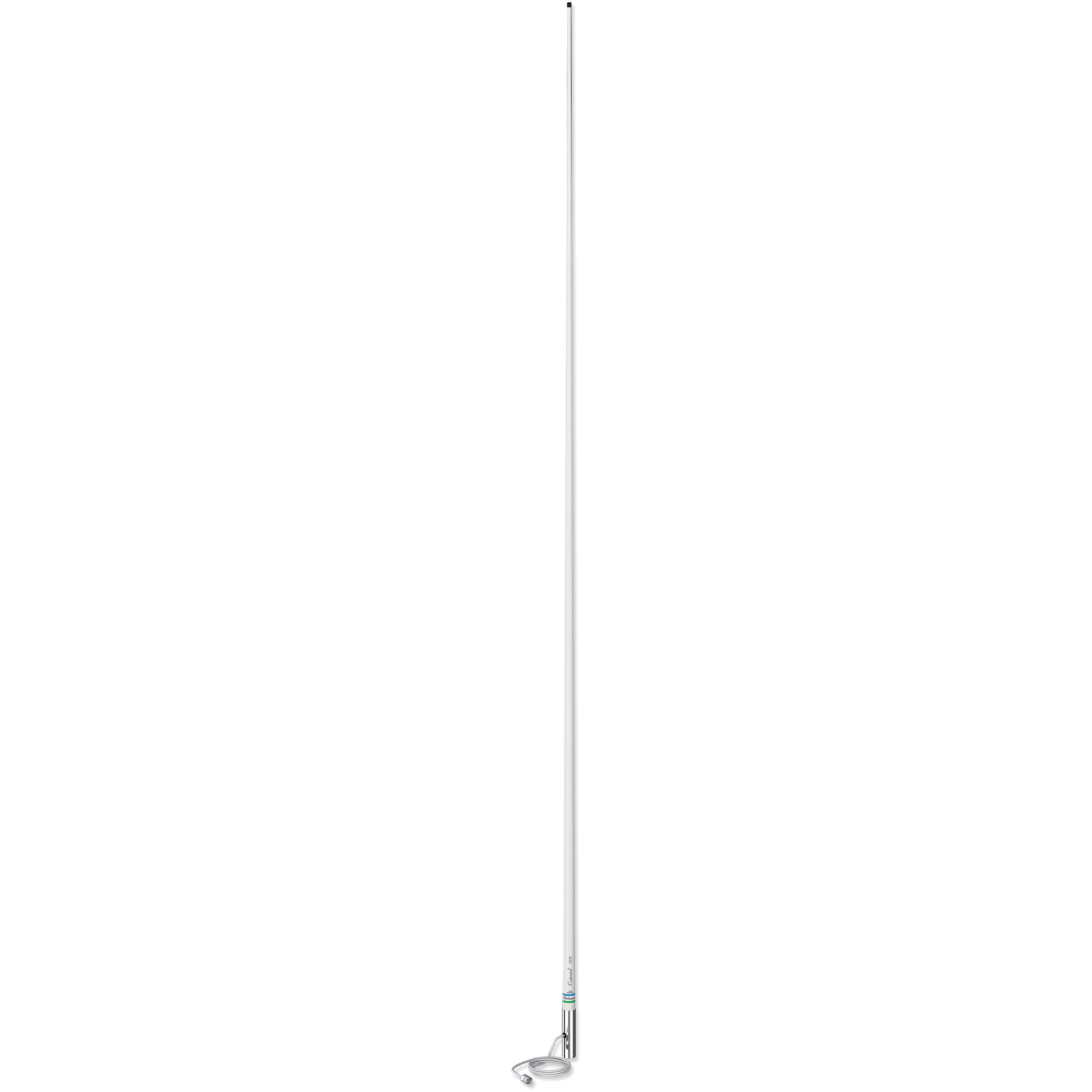 Shakespeare 5101-S fibreglass VHF antenna, white