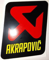Akrapovic Sticker outside – bilde 1