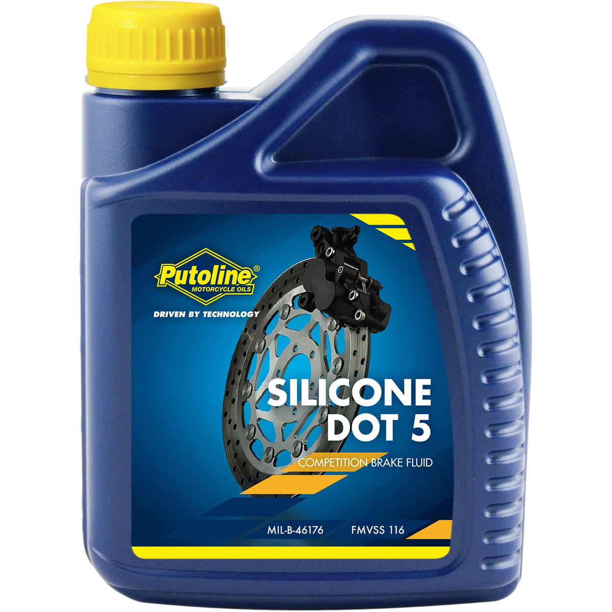 Putoline DOT 5 Silicone Brake Fluid- 500 ml (12)