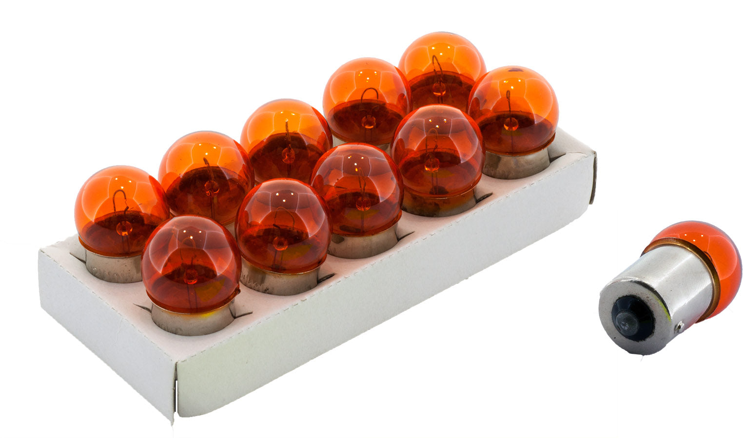 Solero Bulb 12V 10W BA15S orange
