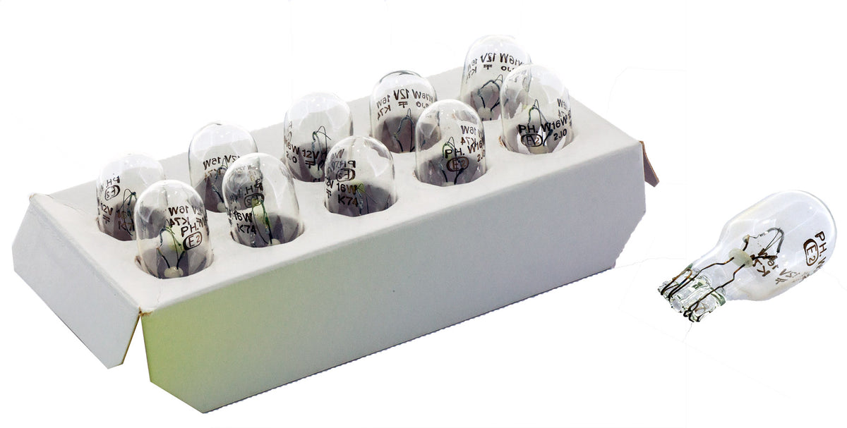 Philips bulb 12V 16W W2,1X9,5d